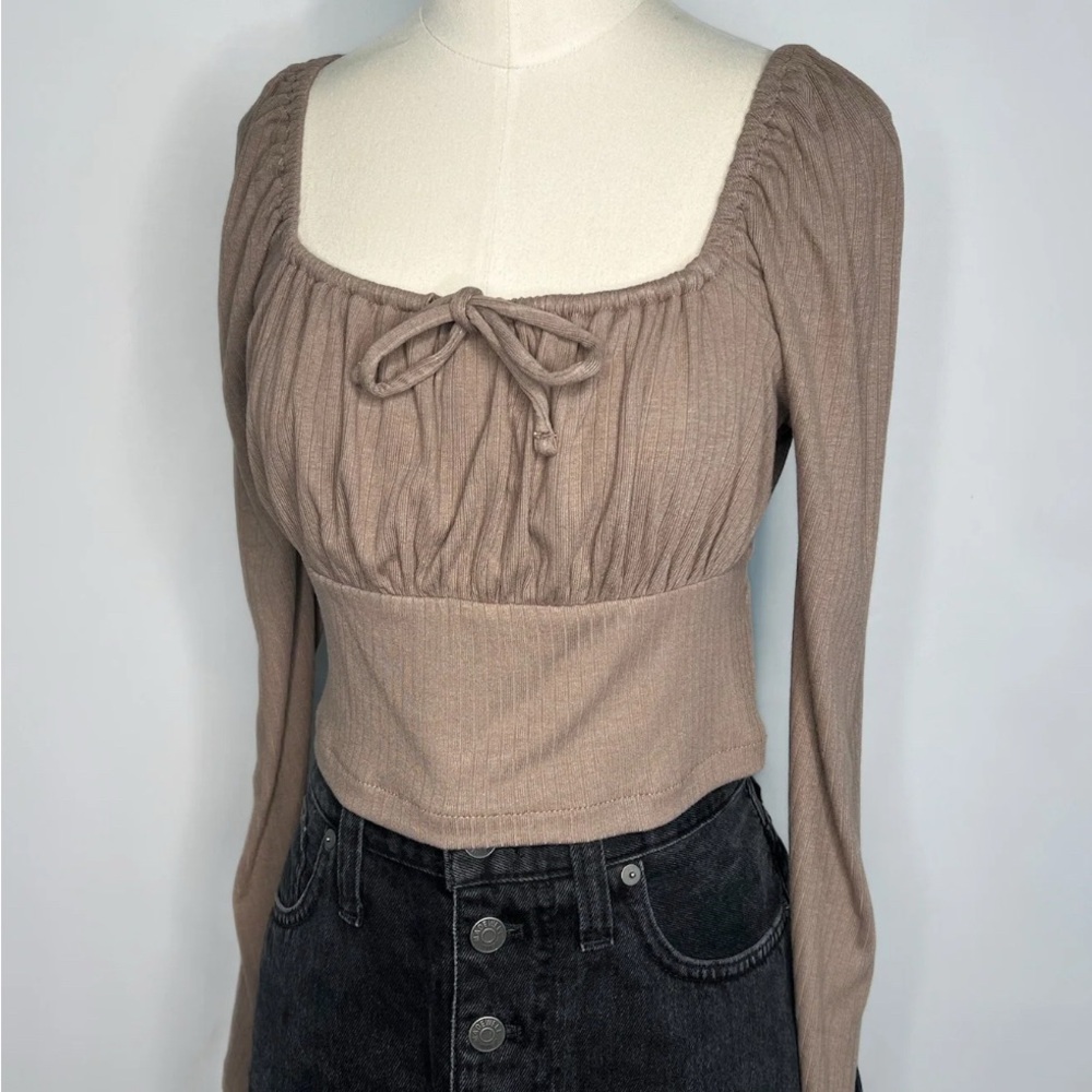 Madewell Taupe Women's Blouse